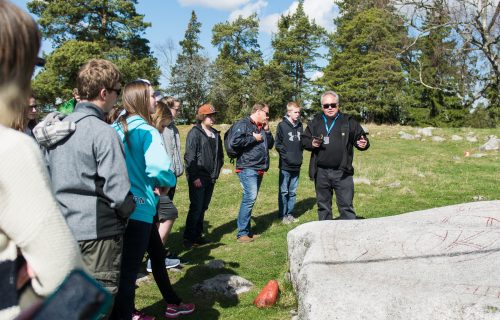 Guided tour at Granbyhällen